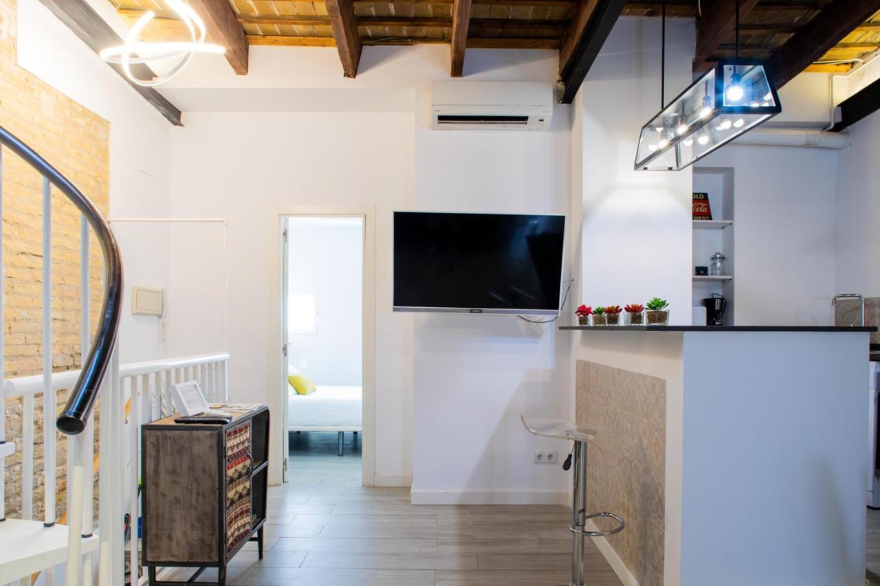 ולנסיה Florit Flats - Cabanyal 3 Bedroom Wifi Ac Terrace Beach Penthouse מראה חיצוני תמונה