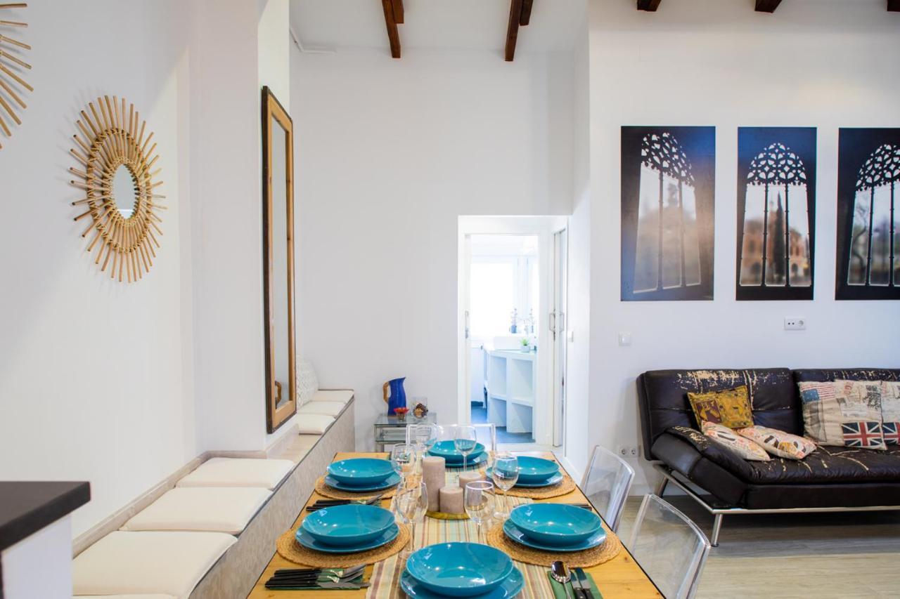 ולנסיה Florit Flats - Cabanyal 3 Bedroom Wifi Ac Terrace Beach Penthouse מראה חיצוני תמונה