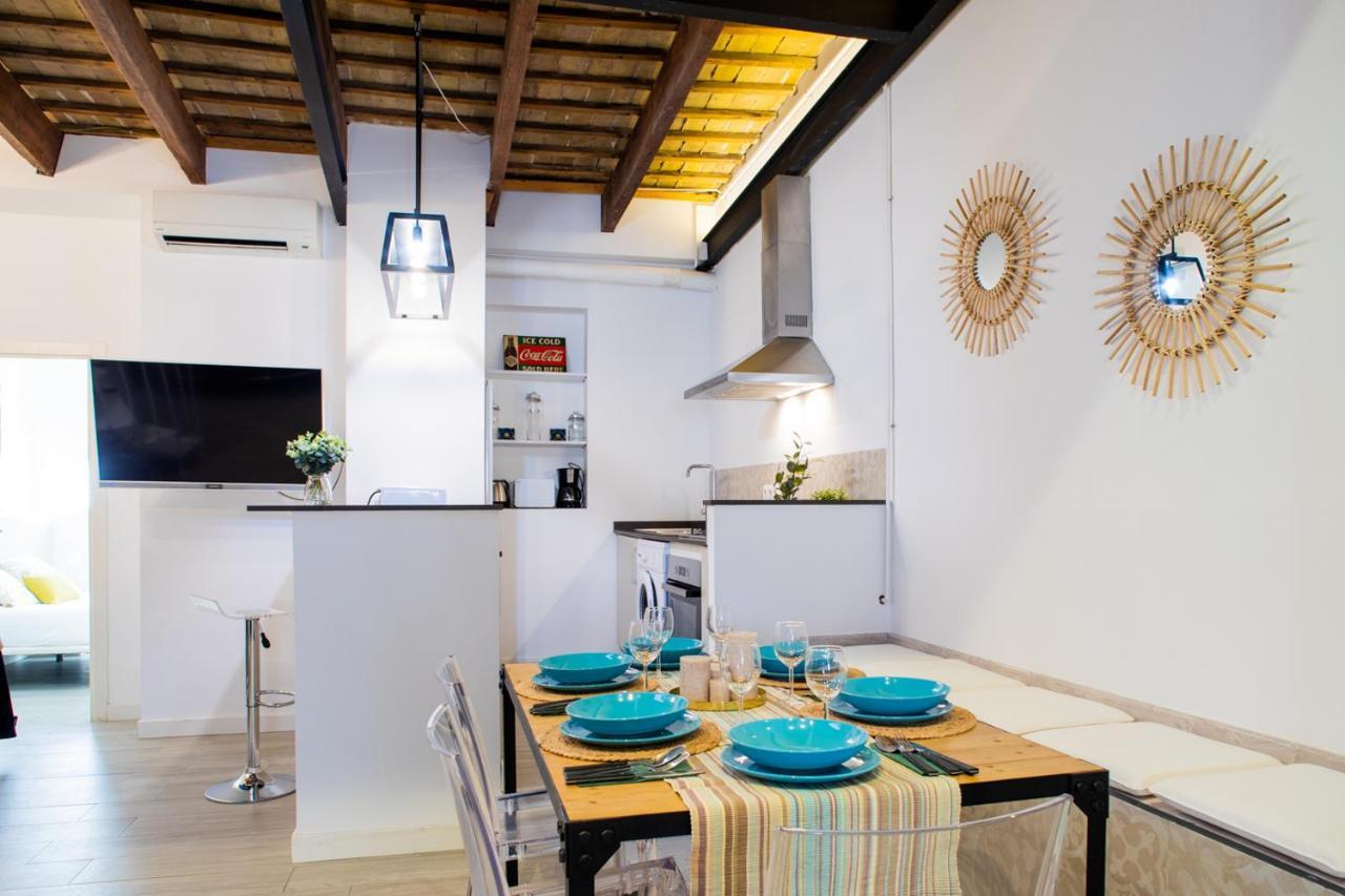 ולנסיה Florit Flats - Cabanyal 3 Bedroom Wifi Ac Terrace Beach Penthouse מראה חיצוני תמונה